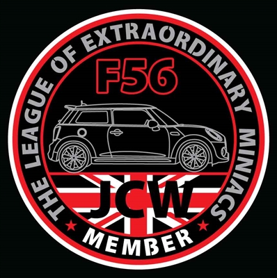 LXM GEN3 JCW F56 Sticker or Grill Badge